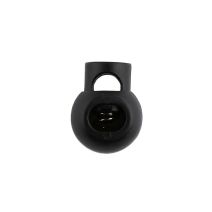 Black Ball Style Plastic Cord Lock