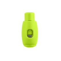 Lime Bowling Pin Style Plastic Cord Lock