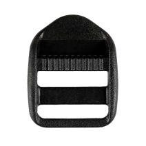 1 Inch Plastic Strap Adjuster Black