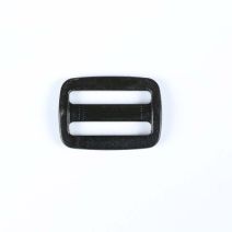 1 Inch Plastic 3-Bar Slide Thin Bar Black