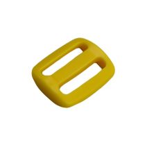 1 Inch Plastic 3-Bar Slide Yellow