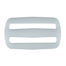 2 Inch Plastic 3-Bar Slide White