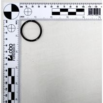 1 Inch Clearance Black Plated Split O-Ring