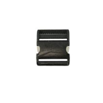 2 Inch Clearance Aluminum Buckle Side  Release Buckle Black Plated