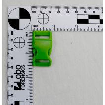 5/8 Inch Clearance Plastic Side Release Buckle No Adjust Green