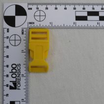 5/8 Inch Clearance Plastic Side Release Buckle Contoured Yellow