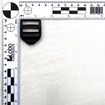 1 Inch Clearance Plastic Strap Adjuster Black