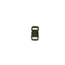 3/8 Inch Clearance Plastic Side Release Buckle Single Adjust Olive Drab