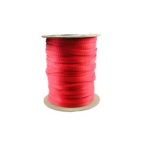 3/8 Inch Clearance Flat Nylon  Red - 265 Foot Roll