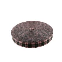 1 1/2 Inch Clearance Utility Polyester Pink Plaid - 106 Foot Roll