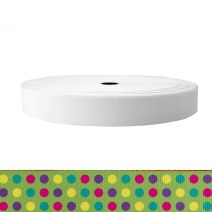 1-1/2 Inch Sublimated Elastic Candy Dots