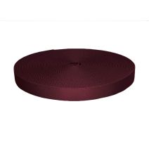1 Inch Picture Quality Polyester Webbing Burgundy