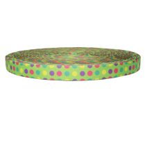 1 Inch Picture Quality Polyester Webbing Candy Dots