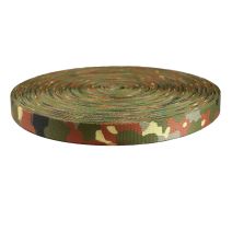 1 Inch Picture Quality Polyester Webbing Camouflage Flecktarn