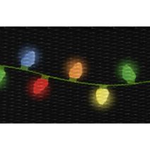 1 Inch Christmas Lights Picture Quality Polyester Webbing