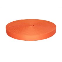 1 Inch Picture Quality Polyester Webbing Orange
