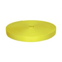 1 Inch Picture Quality Polyester Webbing Yellow