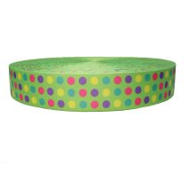 2 Inch Picture Quality Polyester Webbing Candy Dots