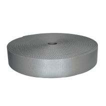 2 Inch Picture Quality Polyester Webbing Gray