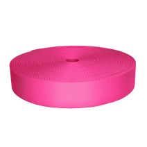 2 Inch Picture Quality Polyester Webbing Pink
