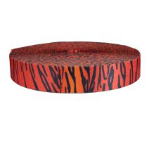 2 Inch Picture Quality Polyester Webbing Tiger