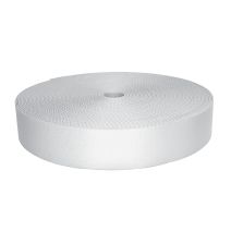 2 Inch Picture Quality Polyester Webbing White