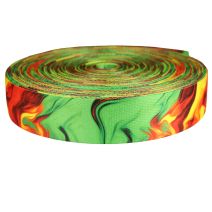 2 Inch Picture Quality Polyester Webbing Wicked Rasta