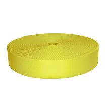 2 Inch Picture Quality Polyester Webbing Yellow