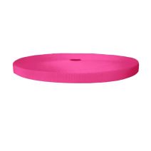 3/4 Inch Picture Quality Polyester Webbing Pink