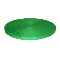 3/8 Inch Picture Quality Polyester Webbing Green