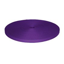 3/8 Inch Picture Quality Polyester Webbing Purple