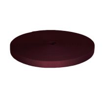 5/8 Inch Picture Quality Polyester Webbing Burgundy