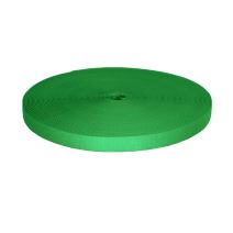 5/8 Inch Picture Quality Polyester Webbing Green