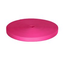 5/8 Inch Picture Quality Polyester Webbing Pink