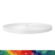 5/8 Inch Picture Quality Polyester Webbing Tie Dye