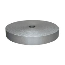 1-1/2 Inch Picture Quality Polyester Webbing Gray