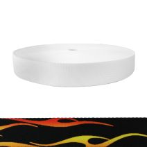 1-1/2 Inch Picture Quality Polyester Webbing Hot Rod Flames