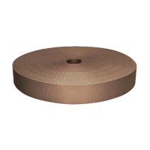 1-1/2 Inch Picture Quality Polyester Webbing Tan