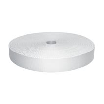 1-1/2 Inch Picture Quality Polyester Webbing White