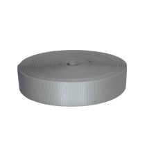 1-3/4 Inch Picture Quality Polyester Webbing Gray
