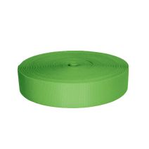1-3/4 Inch Picture Quality Polyester Webbing Lime Green
