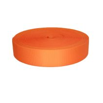 1-3/4 Inch Picture Quality Polyester Webbing Orange