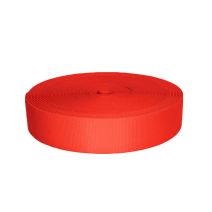 1-3/4 Inch Picture Quality Polyester Webbing Red