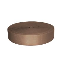 1-3/4 Inch Picture Quality Polyester Webbing Tan