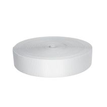 1-3/4 Inch Picture Quality Polyester Webbing White