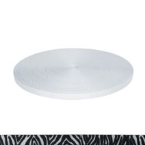 1/2 Inch Utility Polyester Webbing Zebra