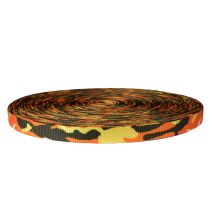 3/4 Inch Utility Polyester Webbing Camouflage Autumn
