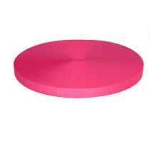 3/4 Inch Utility Polyester Webbing Pink