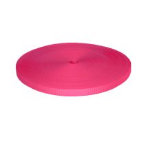 5/8 Inch Utility Polyester Webbing Pink