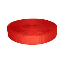 1-1/2 Inch Utility Polyester Webbing Red